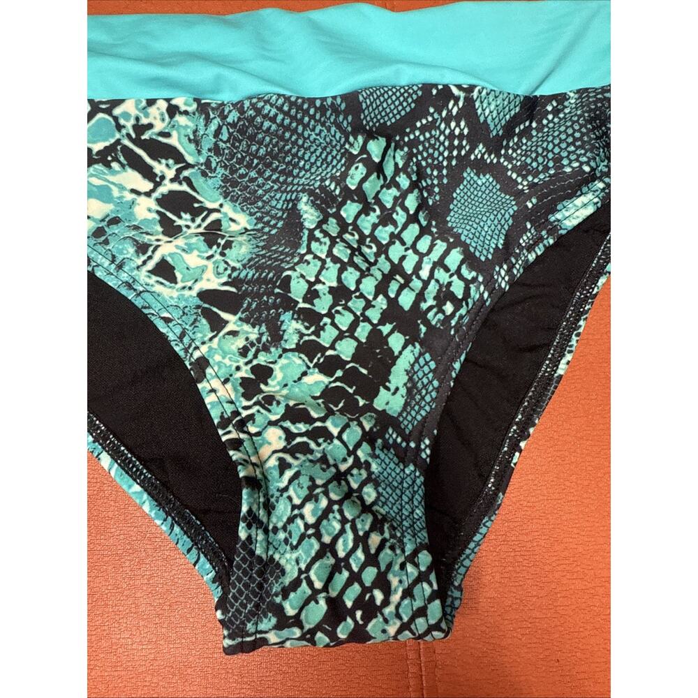 Swim Systems Collection Banded Bikini Bottom Atlantis Size XL NWT Bottom Only - Picture 3 of 10